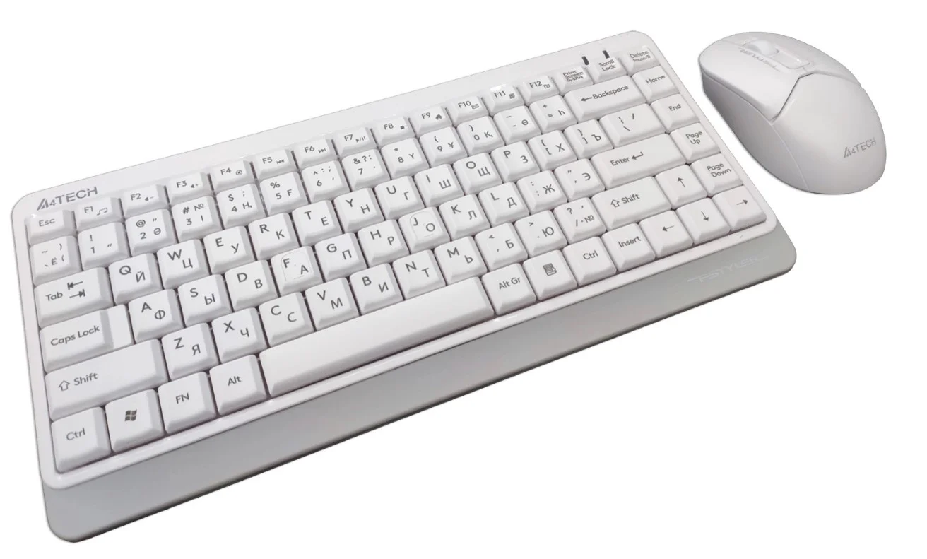 Клавиатура + мышь A4Tech Fstyler FG1112 White 