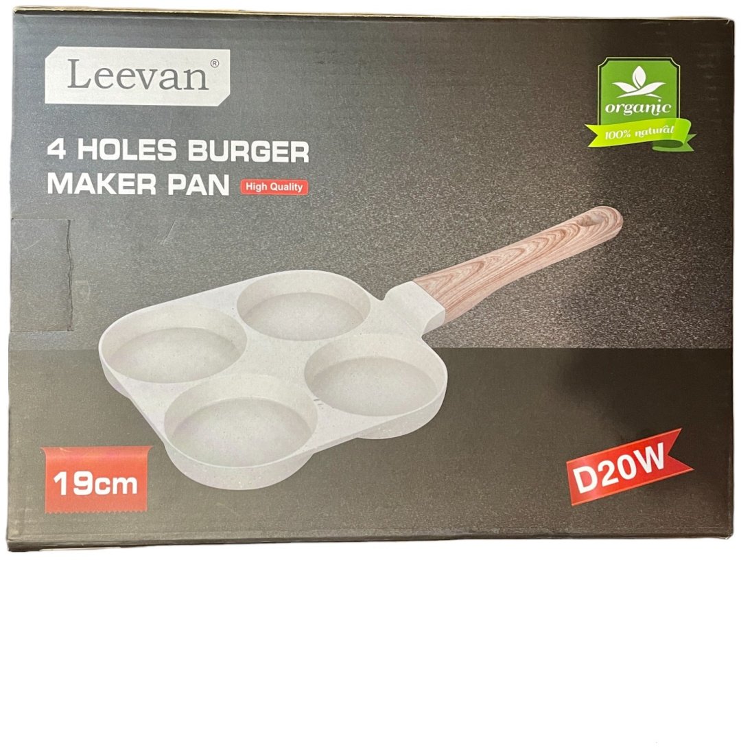 Сковорода порционная Leevan D20W 19 см , алюминий купить,NaN