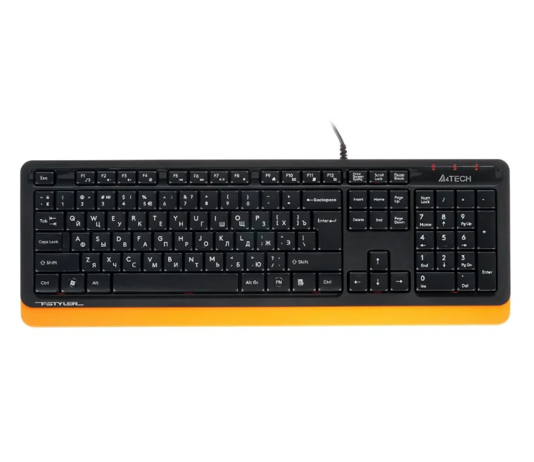 Клавиатура A4Tech Fstyler FK10 Orange