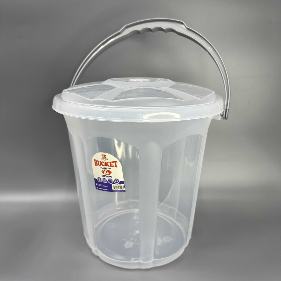 Ведро 30036951_Ведро прозрачное «BUCKET» 10л 10 л купить,NaN