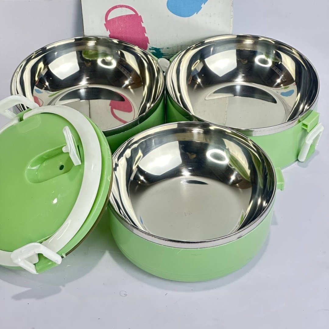 BOX ланч-бокс NO 9586 3 шт, ABS-пластик купить,NaN