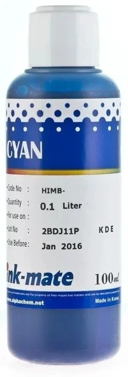 Чернила пигментные Ink-Mate HIMB-973 100мл голубые