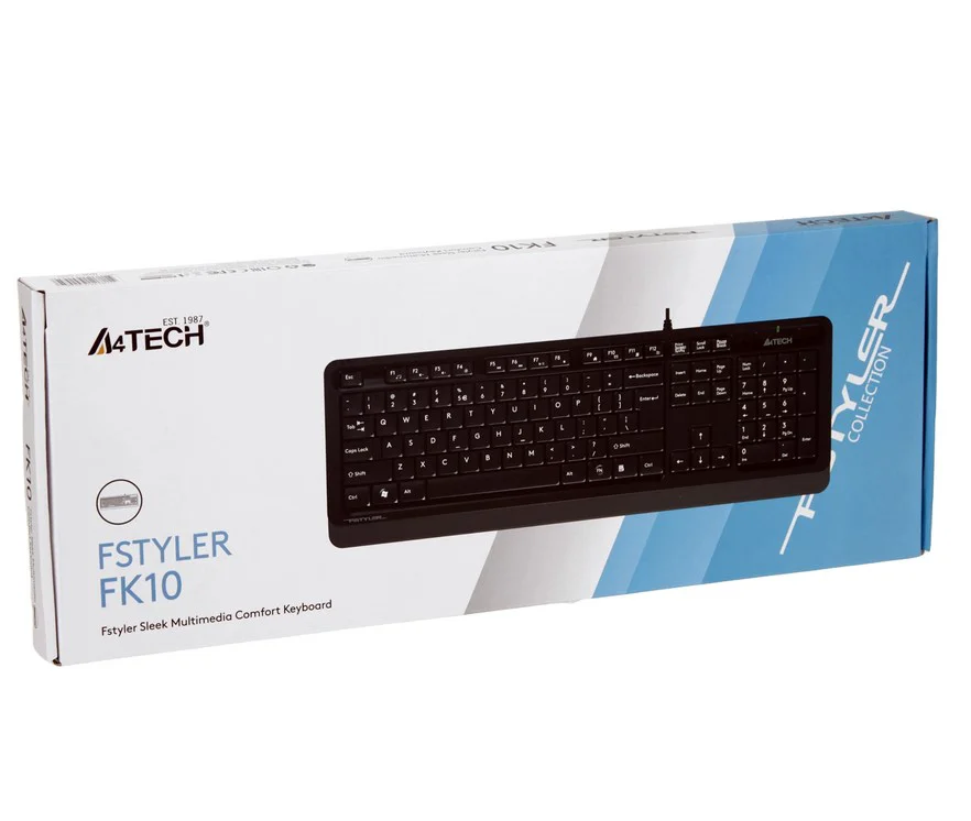 Клавиатура A4Tech Fstyler FK10 Grey