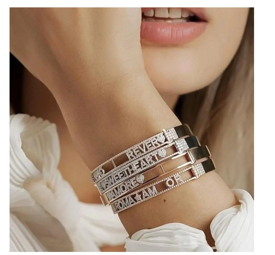 Браслет RF Jewels Iconic motion BRERI1114BW.R-1 белое золото 18.044гр 18см купить,NaN