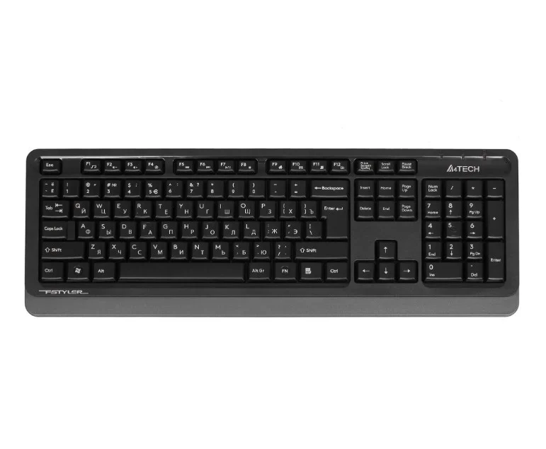 Клавиатура + мышь A4Tech Fstyler FG1010S Black-Grey