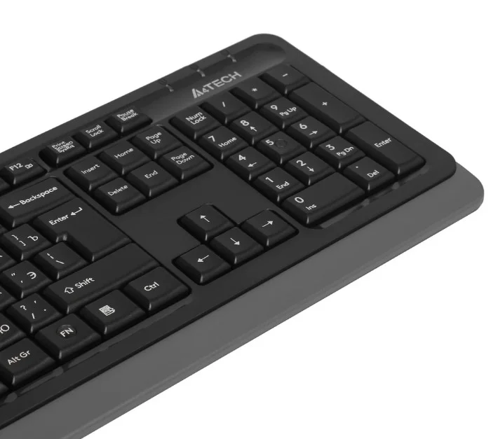 Клавиатура + мышь A4Tech Fstyler FG1010S Black-Grey
