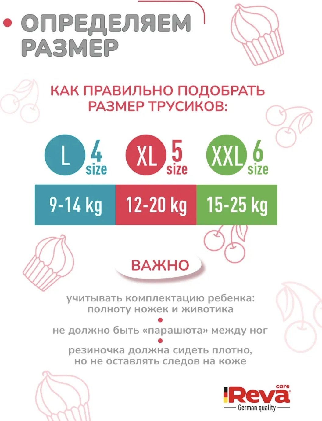 Подгузники-трусики Reva Care Ультратонкие XL, 5, 50 шт купить,NaN