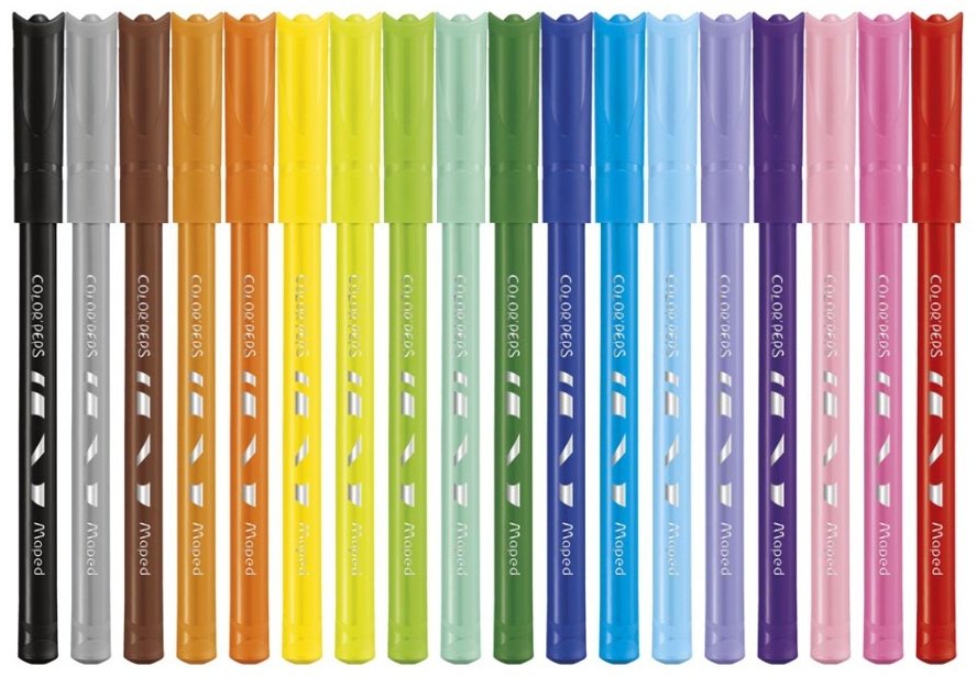 Фломастеры - 18цв. "Color'peps. Ocean" (Maped) купить,NaN
