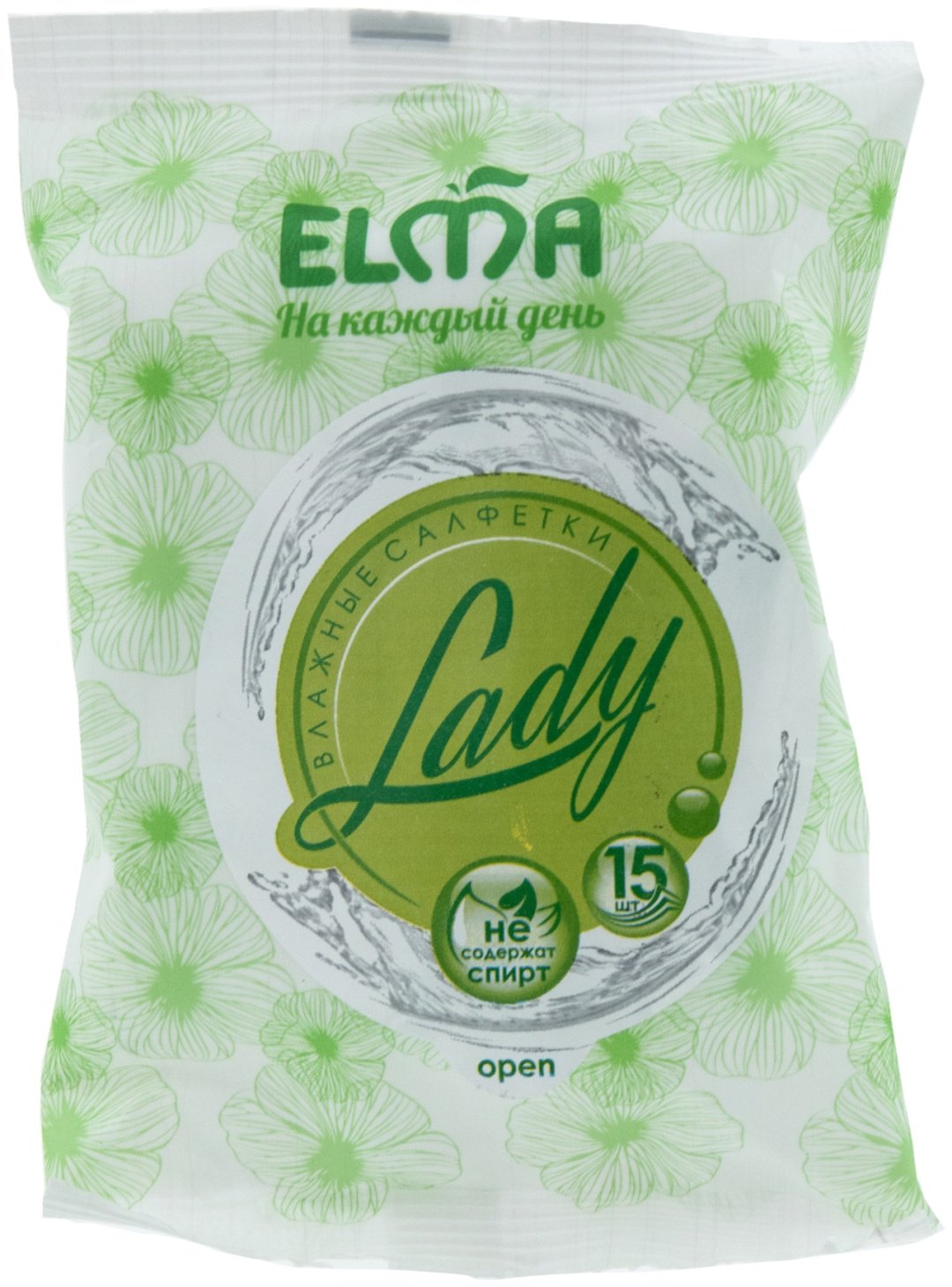 Влажные салфетки Elma Lady/Men 15 шт купить,NaN