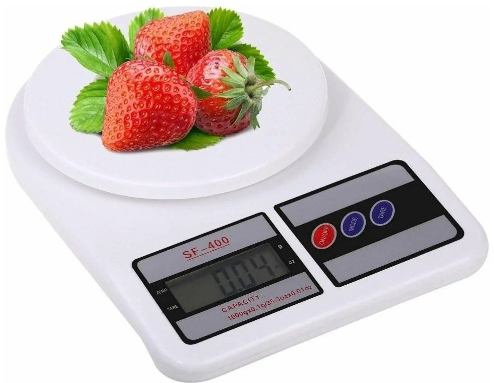 Кухонные весы Electronic SF-400 белый купить,NaN