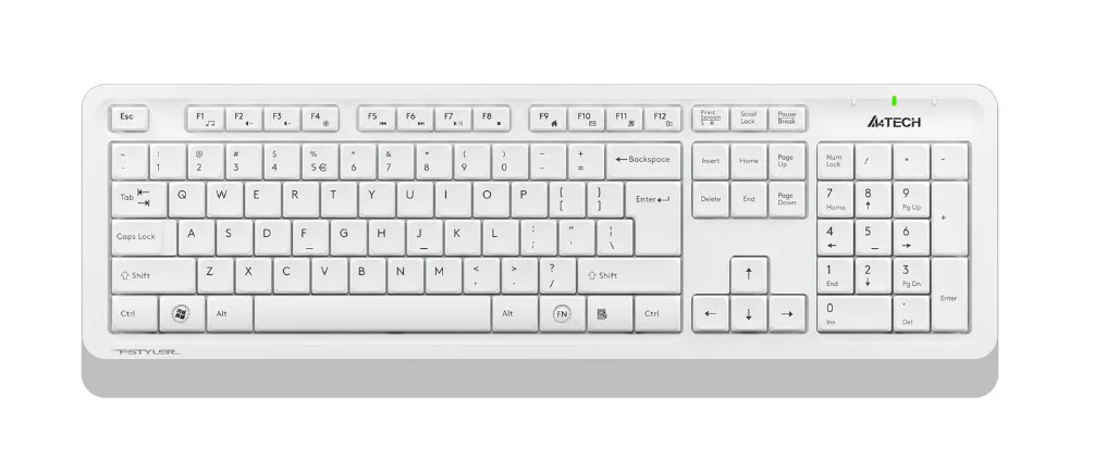 Клавиатура + мышь A4Tech Fstyler FG1010S White 
