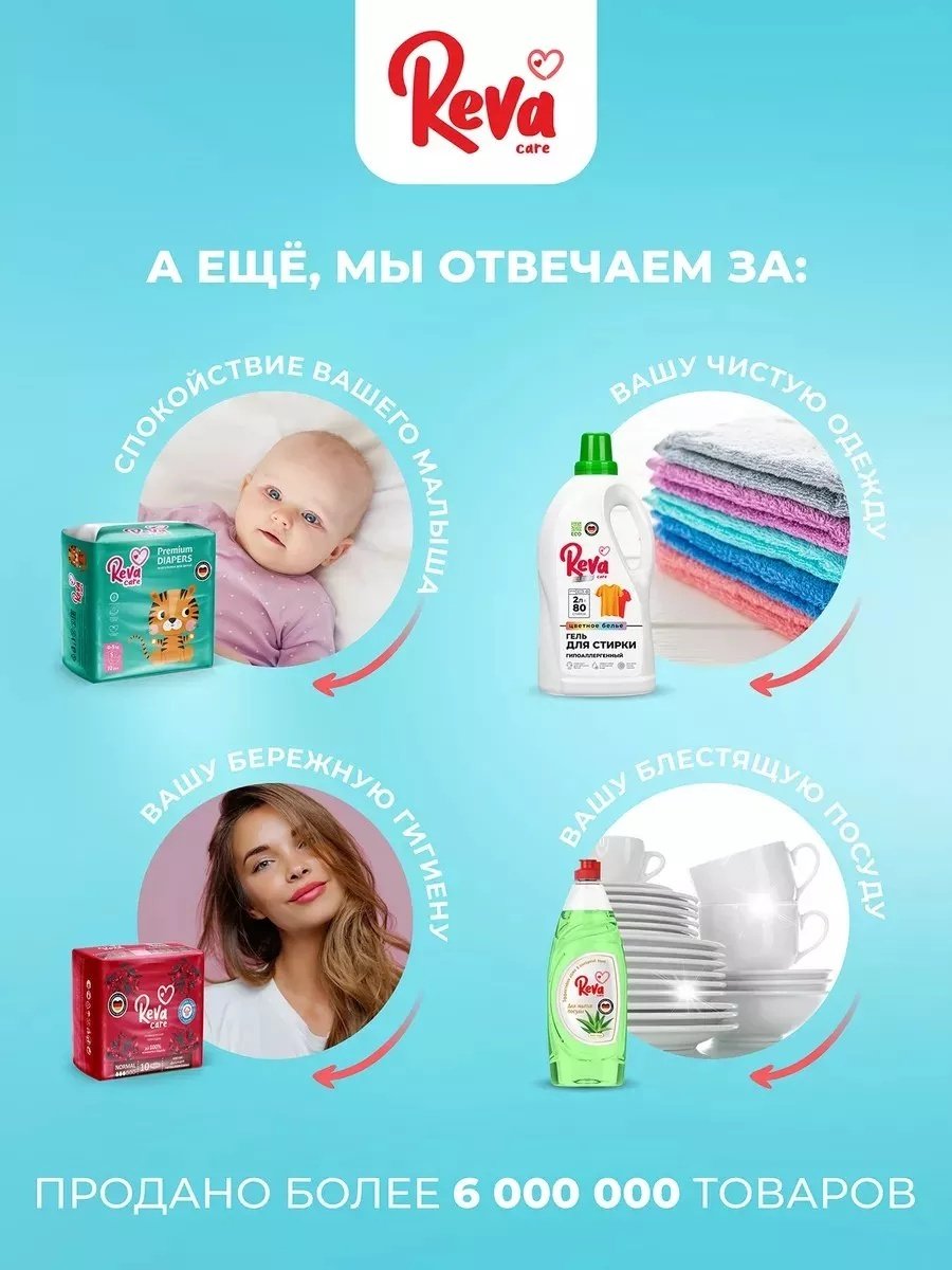 Reva Care гель Средство для мытья посуды Сочный лимон, 5 л 5 купить,NaN