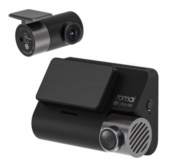 Видеорегистратор Xiaomi 70mai Dash Cam 4K A800S+Rear Camera Kit черной