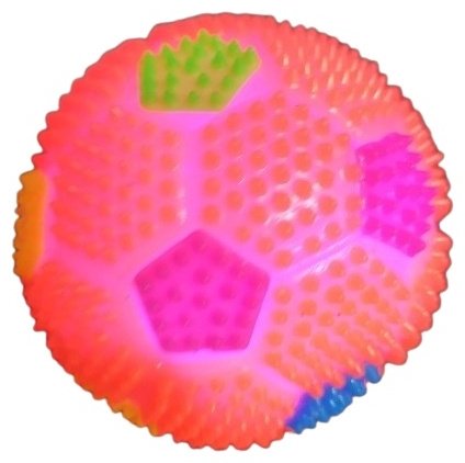 Игрушка Мячик светящийся пищащий 828144642 мультиколор купить,NaN
