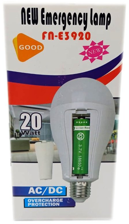 Лампочка 20W E27, люминесцентная, холодный белый купить,NaN