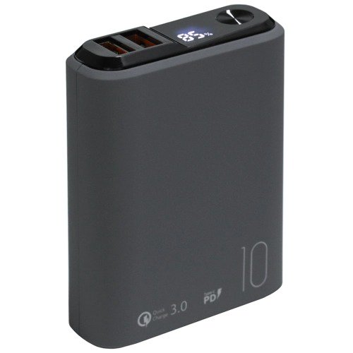Power Bank Olmio QS-10 10000mAh черный - ForteMarket Power Bank Olmio QS-10 10000mAh черный купить,0