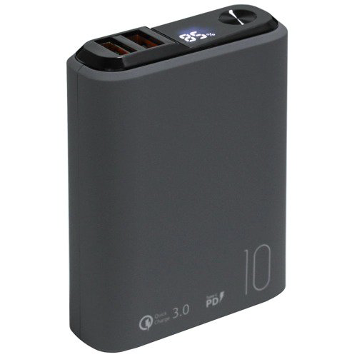Power Bank Olmio QS-10 10000mAh черный