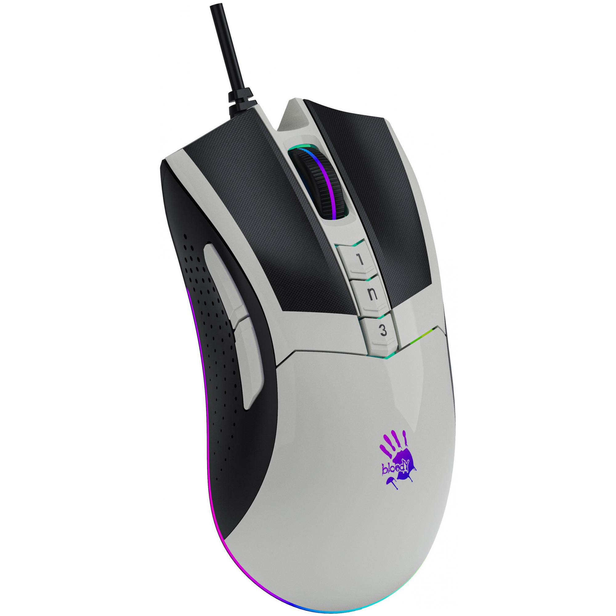 Игровая мышь A4tech Bloody W90 Max Panda белая купить,0