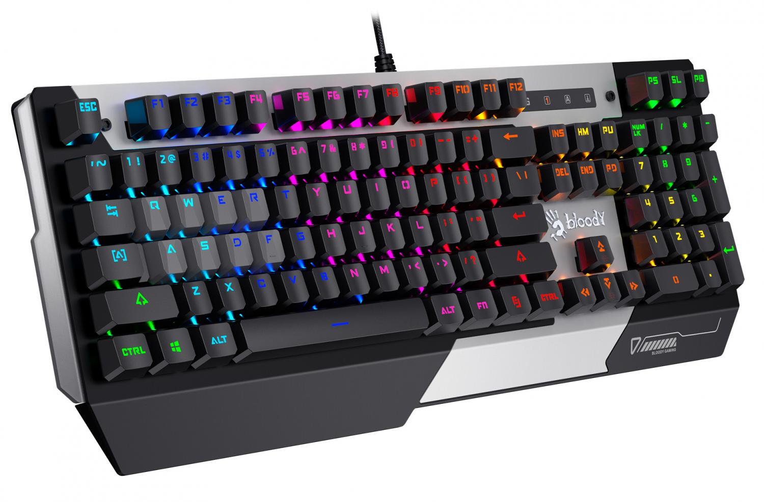 Клавиатура A4tech Bloody B865R RGB серая - ForteMarket Клавиатура A4tech Bloody B865R RGB серая купить,0