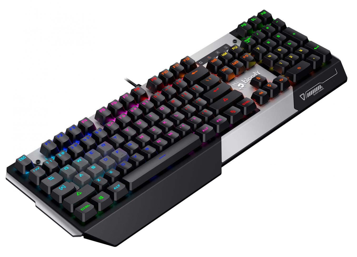 Клавиатура A4tech Bloody B865R RGB серая - ForteMarket Клавиатура A4tech Bloody B865R RGB серая купить,0