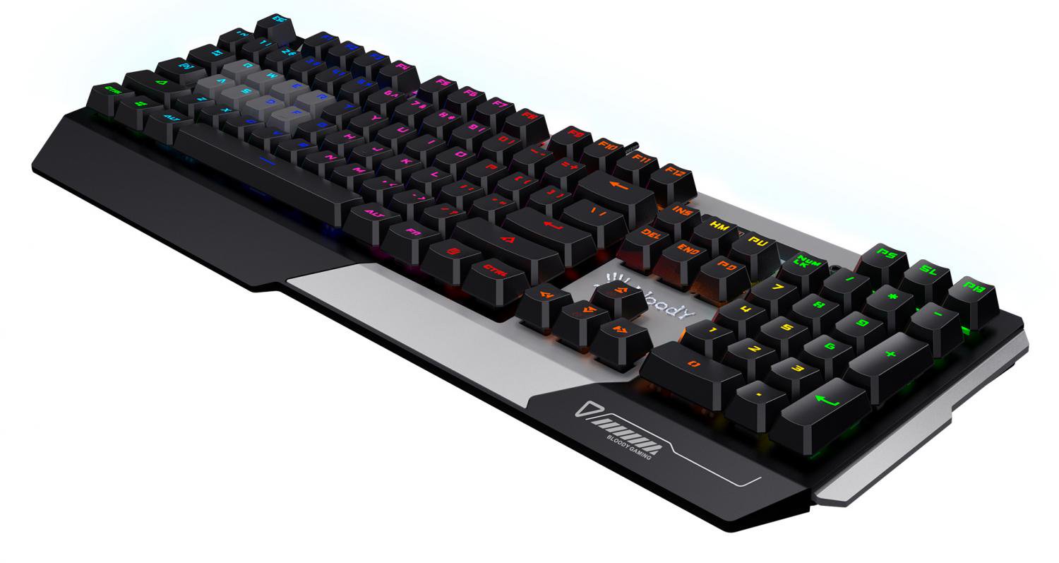 Клавиатура A4tech Bloody B865R RGB серая - ForteMarket Клавиатура A4tech Bloody B865R RGB серая купить,0