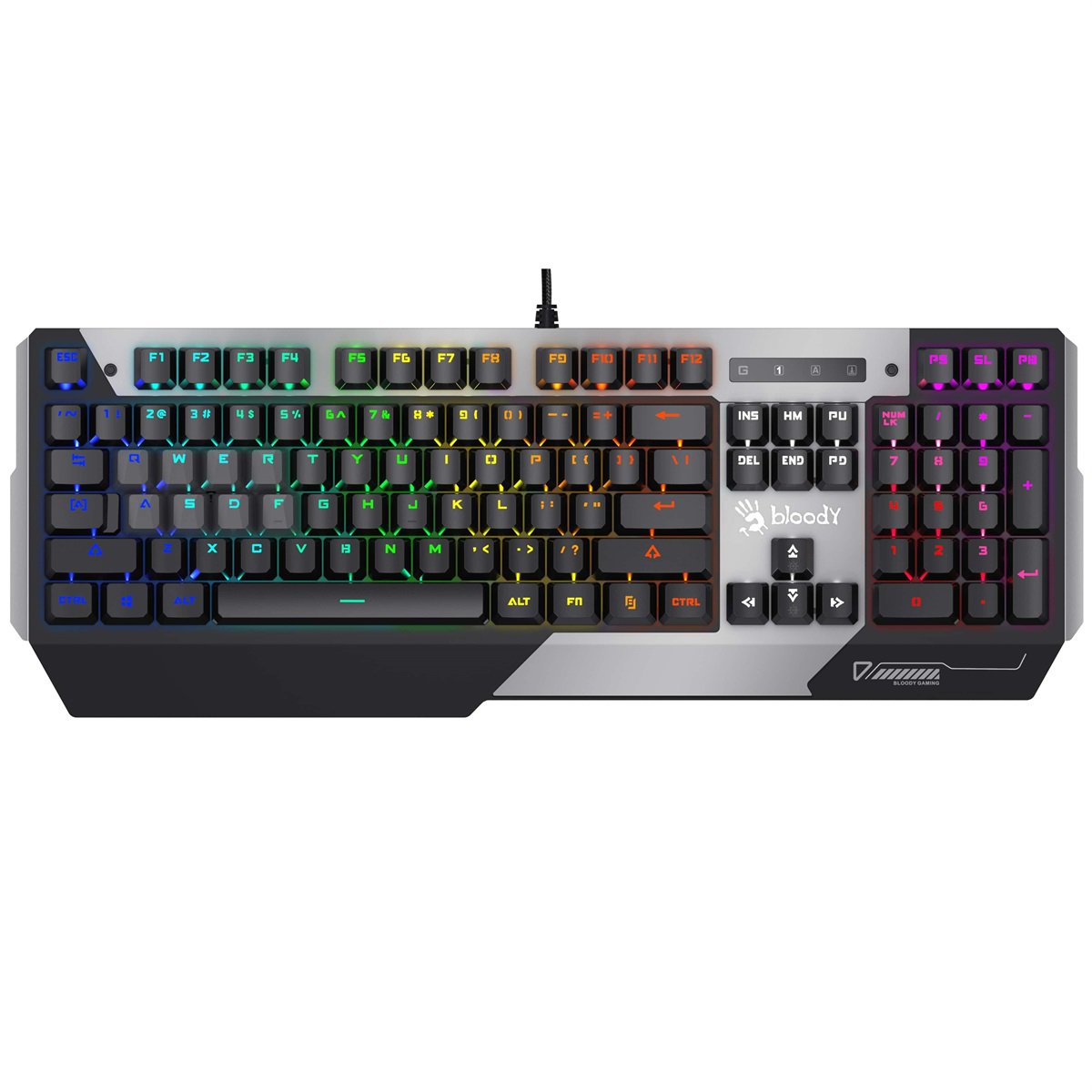Клавиатура A4Tech Bloody B865N Grey