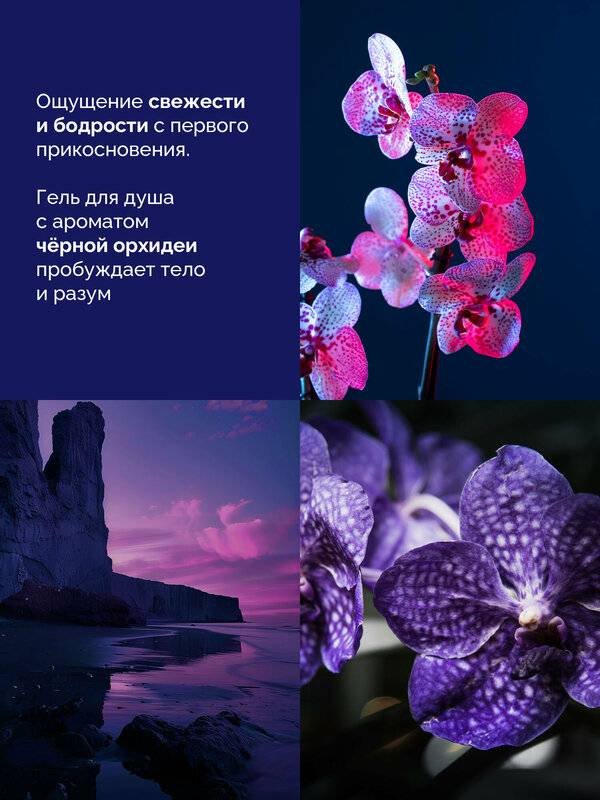Avenelle Черная орхидея гель 500 мл купить,NaN