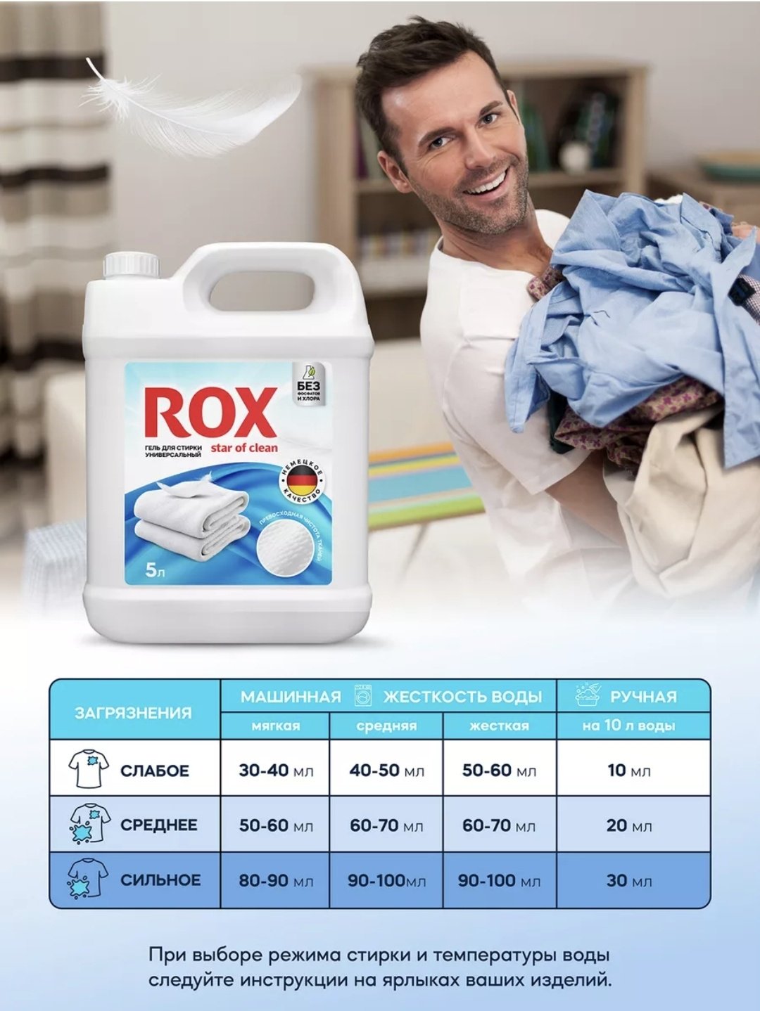 ROX star of clean Универсальный Концентрат 5 л купить,NaN