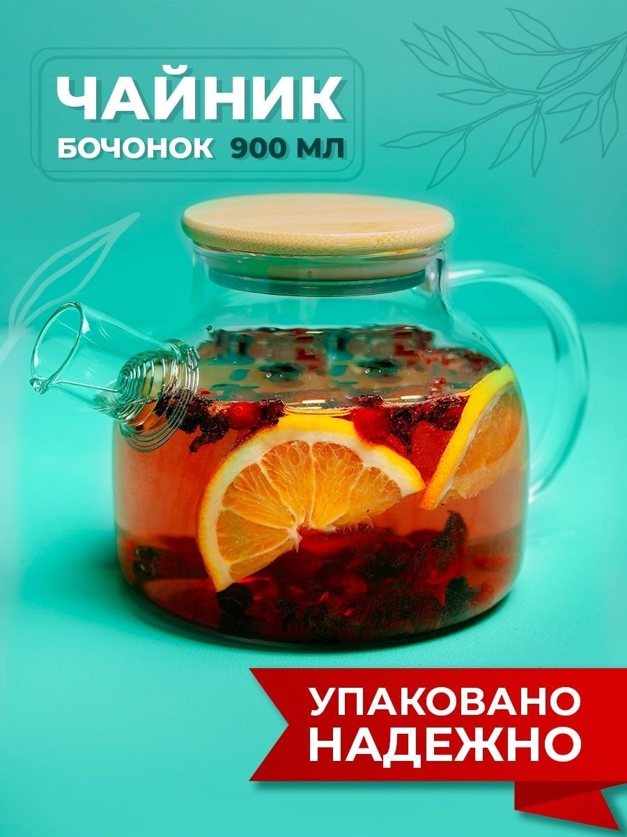 Чайник 327759 1 л, жаропрочное стекло купить,NaN