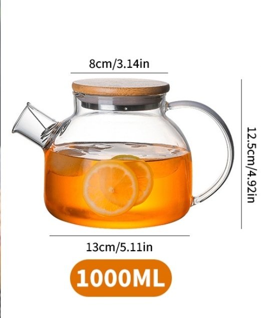 Чайник TEA POT 61TERMO 1 л, стекло купить,NaN