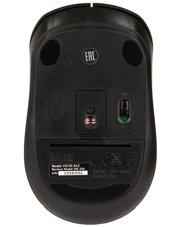 Клавиатура + мышь A4Tech Fstyler FG2200 Air2 Black 