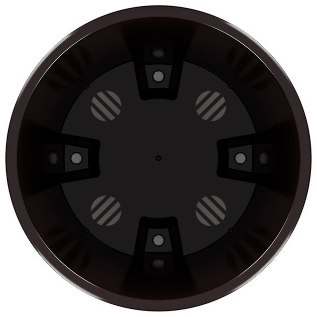 Горшок для дома ZETA 2.2 л, пластик купить,NaN