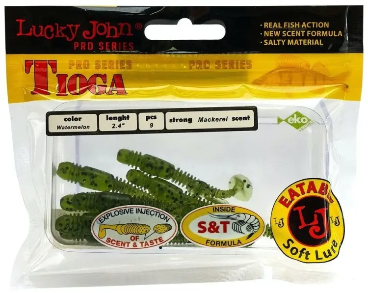 Мягкая приманка Lucky John 140119-PA01 9 шт купить,NaN