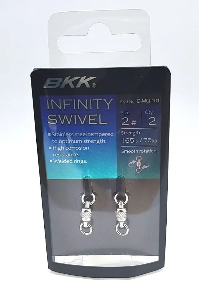 Вертлюг BKK Вертлюг с подшипником Infinity Swivel №2, 75kg, 18mm D-MQ-1013 купить,NaN