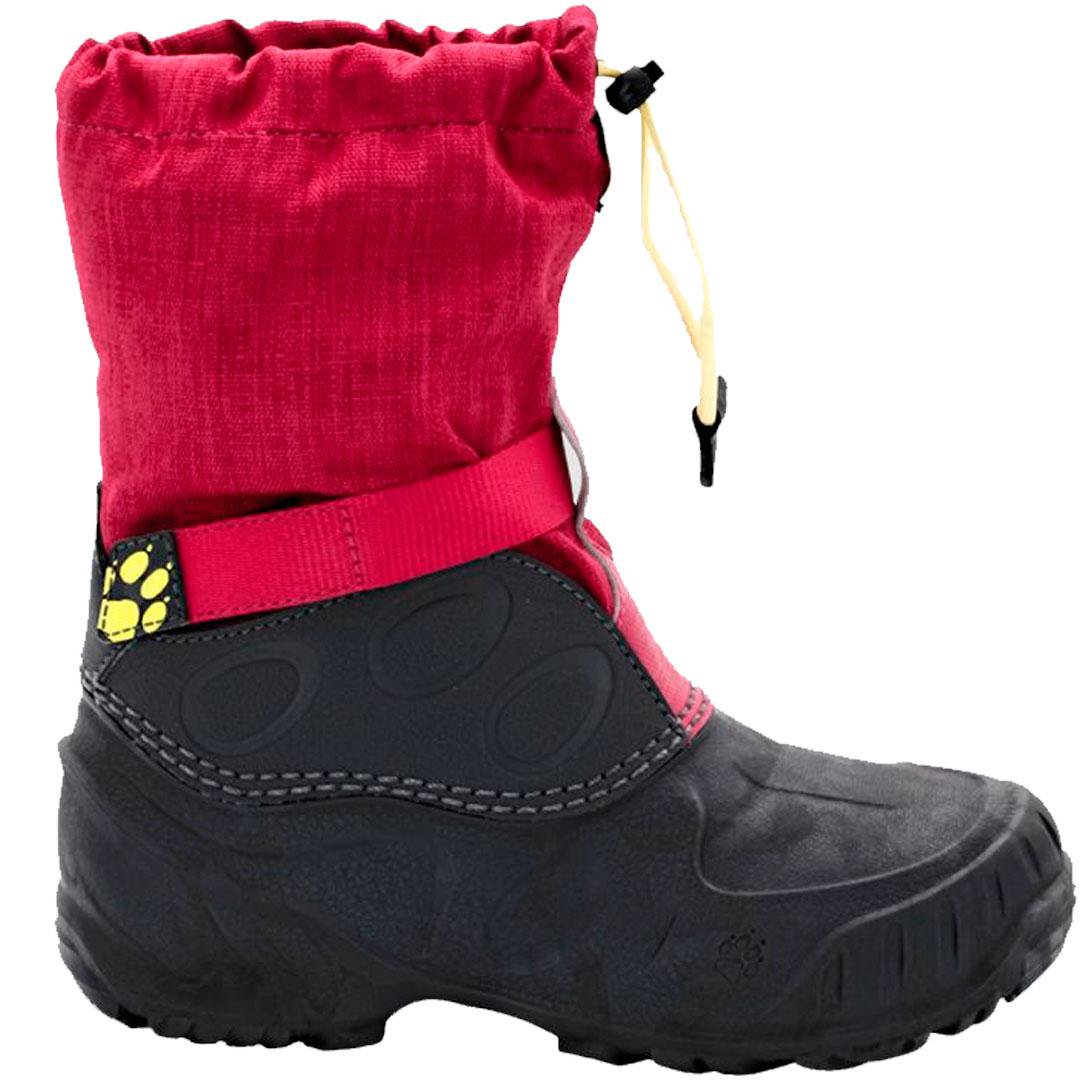 Ботинки Jack Wolfskin Iceland High 4020571 черно-красные 29 купить,NaN