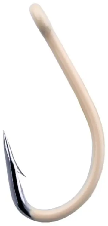 Крючок для рыбалки BKK CARP HOOK Hand Ground White Nickel - YELLOW №2, 8шт одинарный серебристый 8 шт