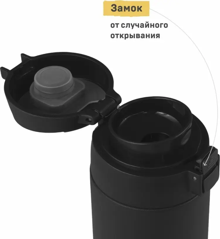 Классический термос Арктика 705-500 0.5 л черный купить,NaN