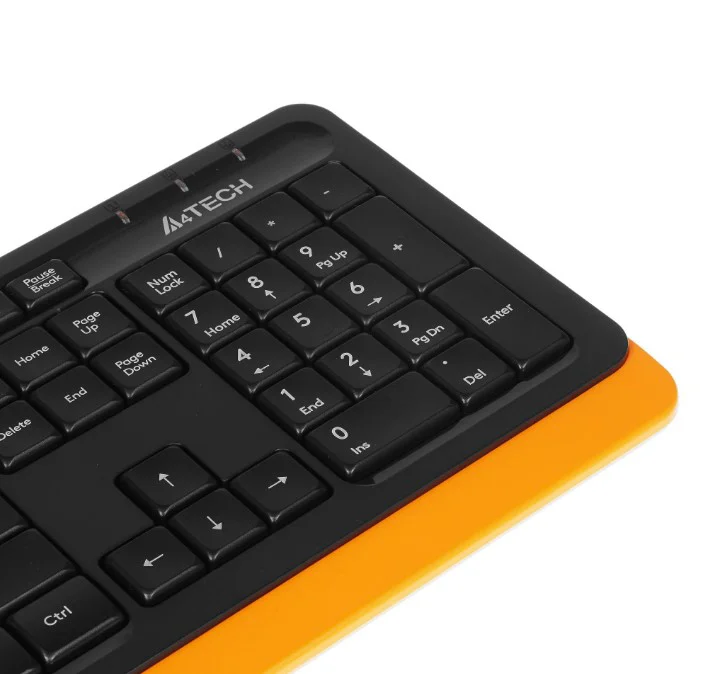 Клавиатура + мышь A4Tech Fstyler FG1010 Orange 