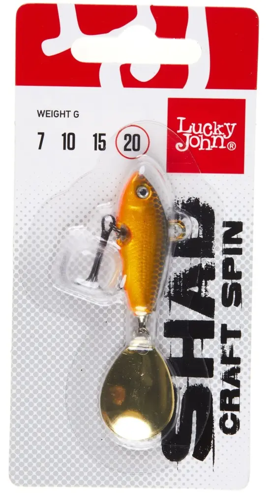 Тейл-спиннер Lucky John SHAD CRAFT SPIN (LJSCS020-016) 1 шт цвет 016