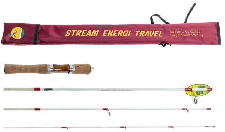 Удилище Stream Energy Travel спиннинговое 1.5 м купить,NaN