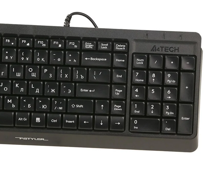 Клавиатура A4Tech Fstyler FK15-2M Black