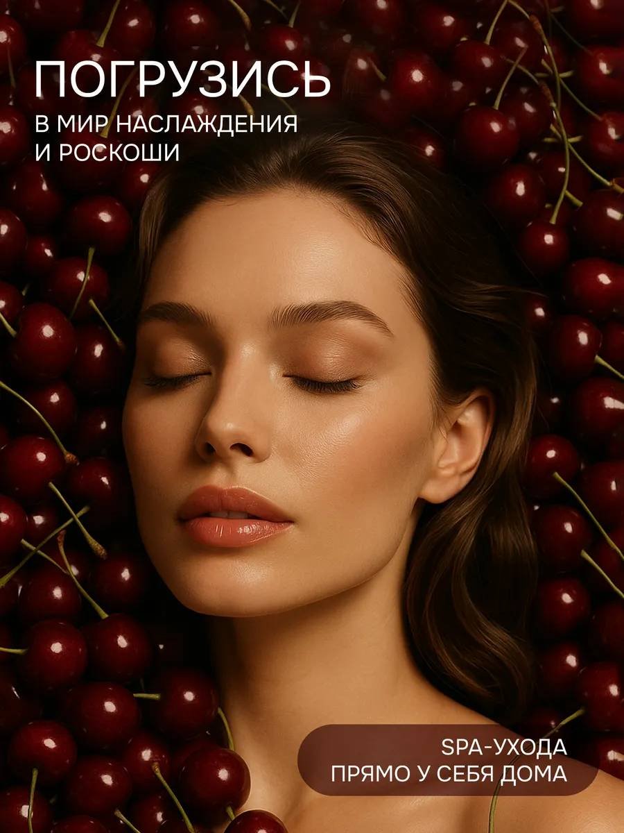 Lavandel Вишня и Миндаль гель 1000 мл купить,NaN