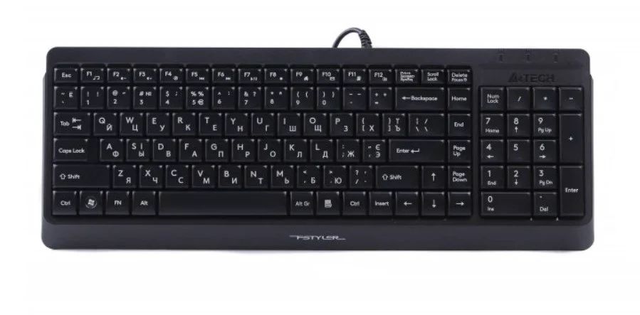 Клавиатура + мышь A4Tech Fstyler F1512S Black