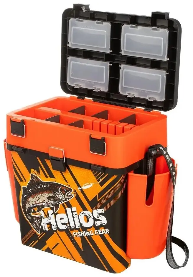 Ящик Helios HS-FB-IML-19-O оранжевый купить,NaN