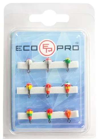 Крючок для рыбалки Ecopro EVMCTHS08 тройной бронзовый 9 шт купить,NaN