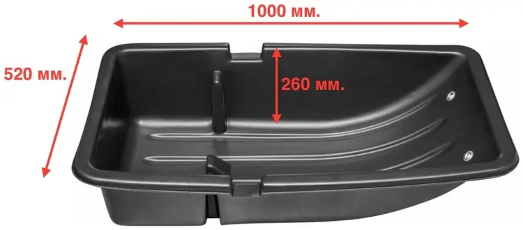 Санки рыбацкие Helios Combo С-3/1 100x52x26 см купить,NaN