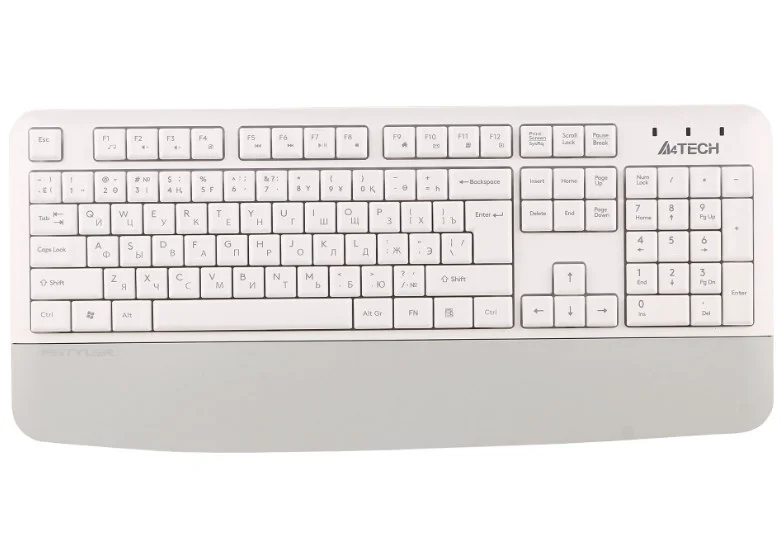 Клавиатура + мышь A4Tech Fstyler FG2500S Plus White 