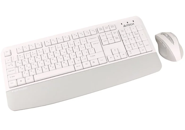 Клавиатура + мышь A4Tech Fstyler FG2500S Plus White 