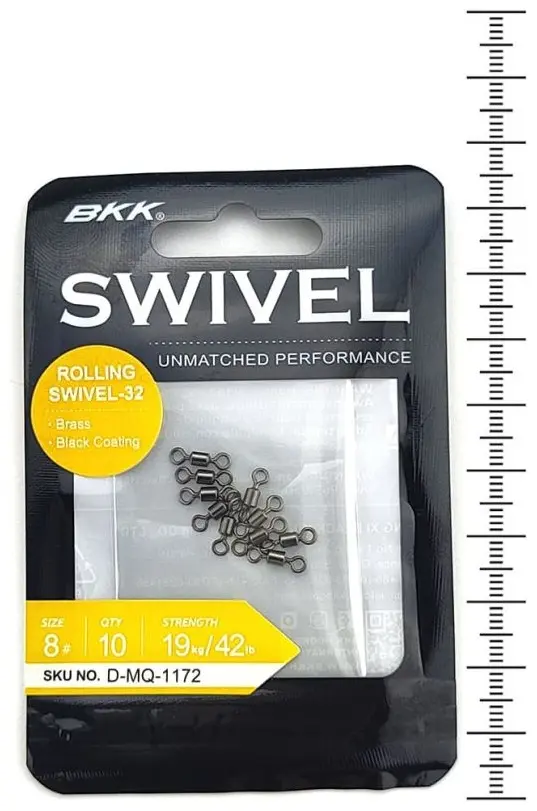 Вертлюг BKK Rolling Swivel-32 №8 19kg D-MQ-1172 купить,NaN