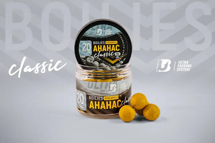 Прикормка ULTRABAITS Бойлы насадочные тонущие 20мм ананас 0.1 кг купить,NaN